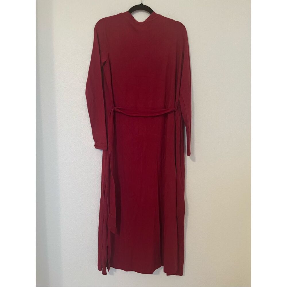 NWT L*Space Womens Sweater Audrey Duster Cabernet - Picture 6 of 7